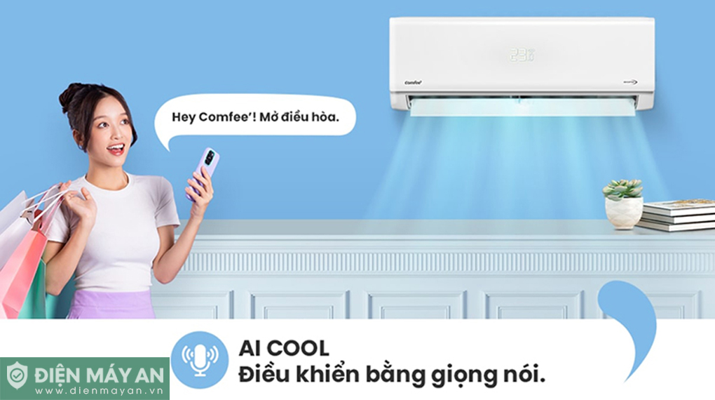 Điều Hòa Comfee 1 Chiều 9000 BTU CFS-10FWF